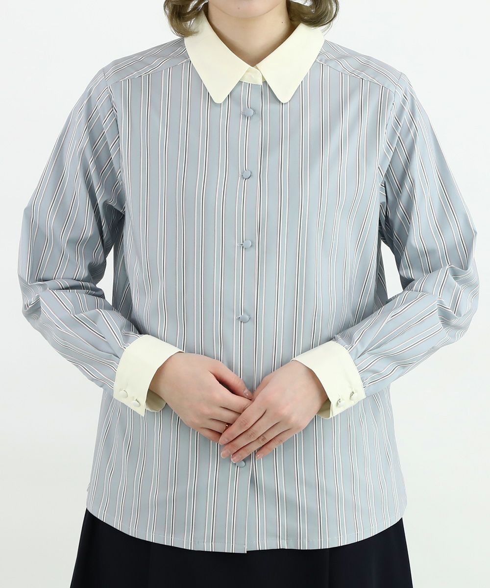 gray×navy / 160cm