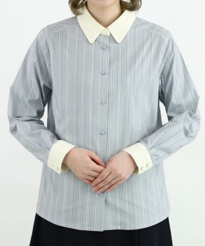 gray×navy / 160cm