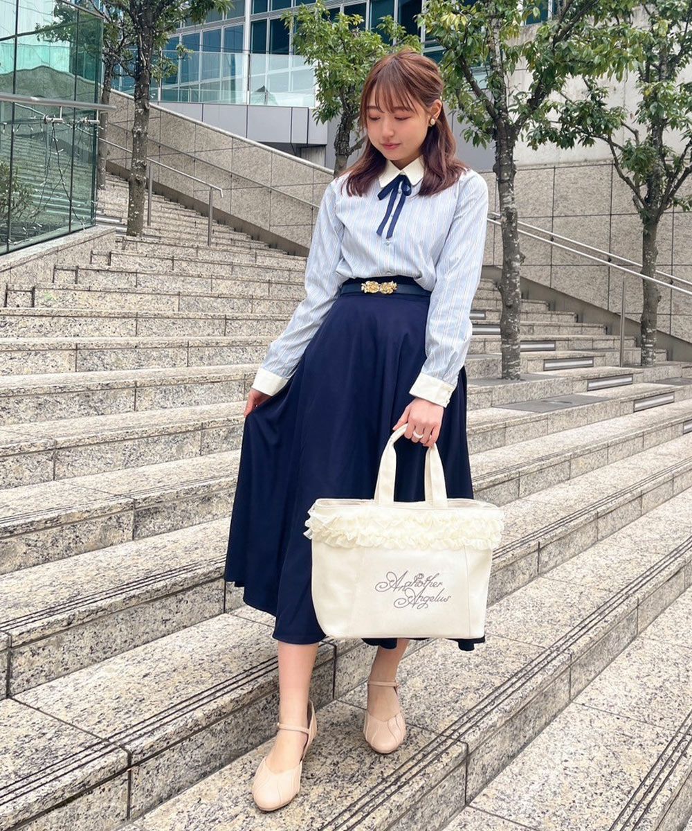gray×navy / 155cm
