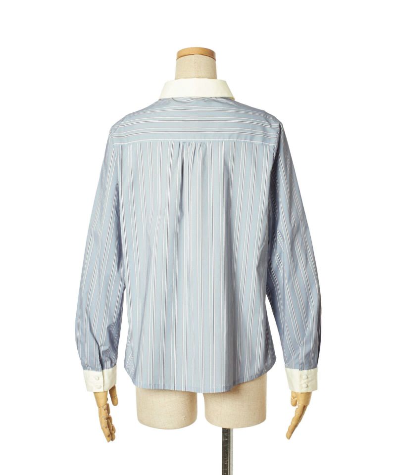 Back (gray x navy)