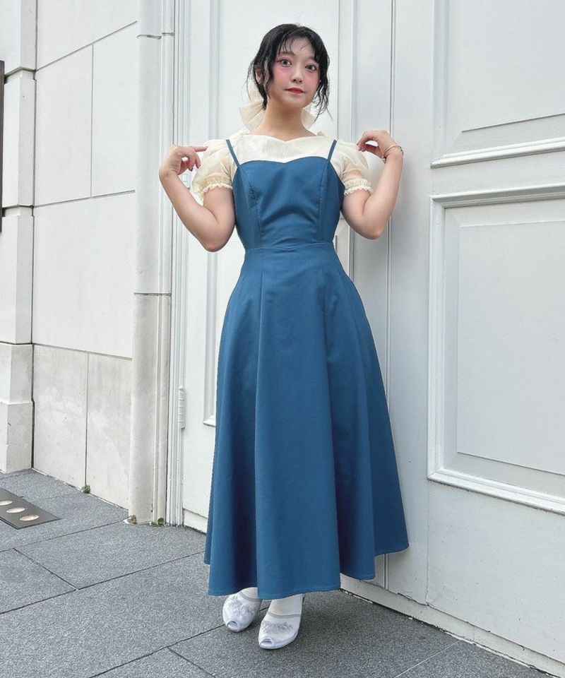 バックカッティングキャミワンピース/an another angelus [49BE03f003