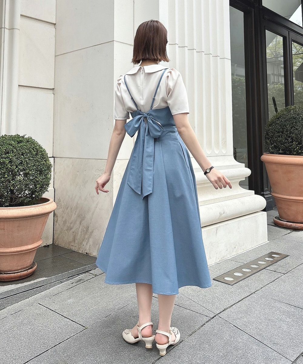 バックカッティングキャミワンピース/an another angelus [49BE03f003