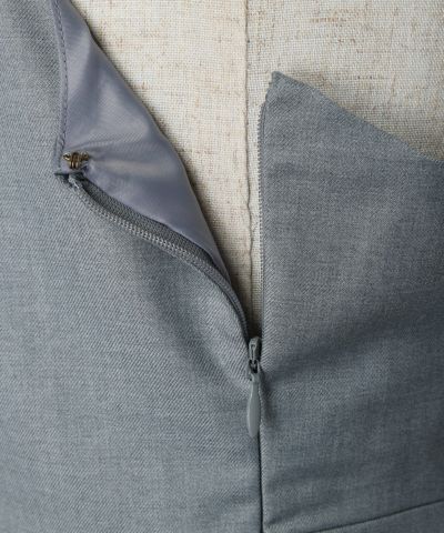 Side zipper (light beige)