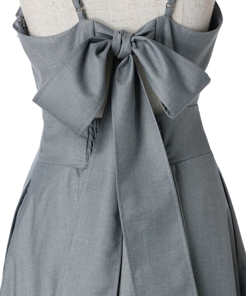Back ribbon (light beige)