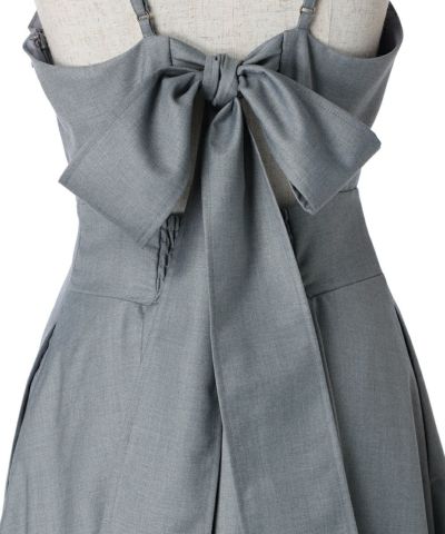 Back ribbon (light beige)