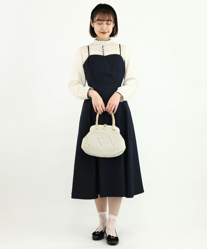 ivory×navy / 165cm