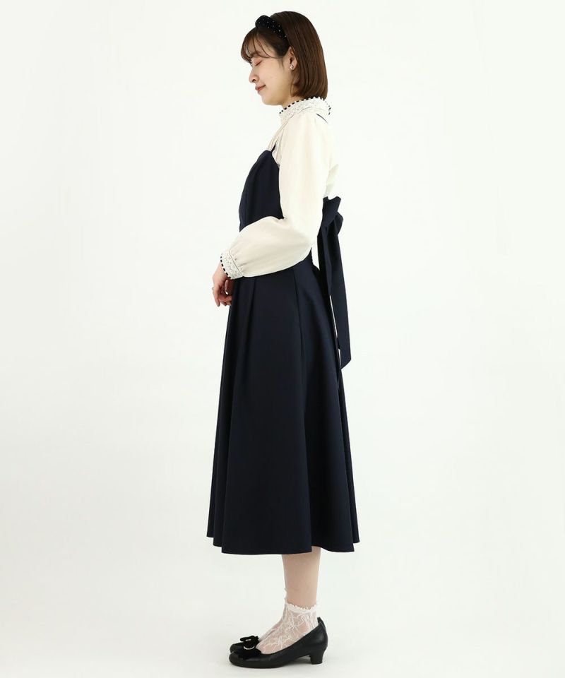 ivory×navy / 165cm