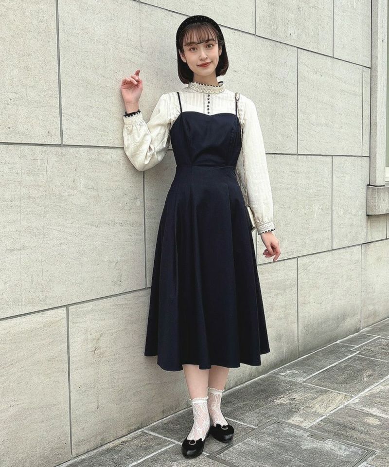 ivory×navy / 165cm