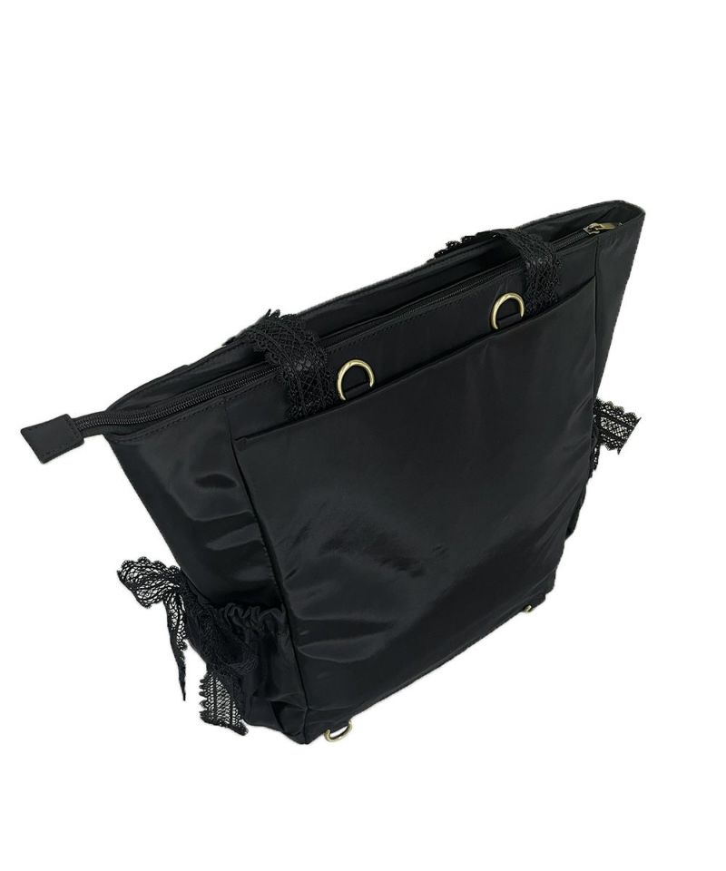 Zipper closed / back (black)