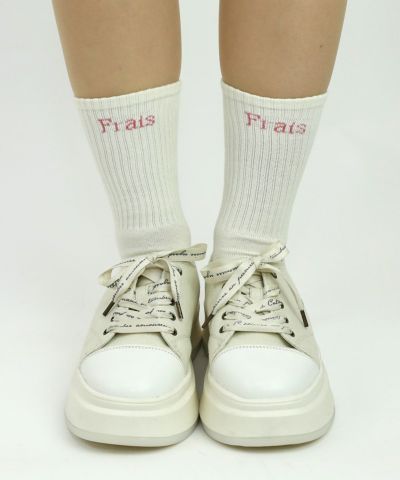 □Logo socks/F i.n.t [49AB06e002]