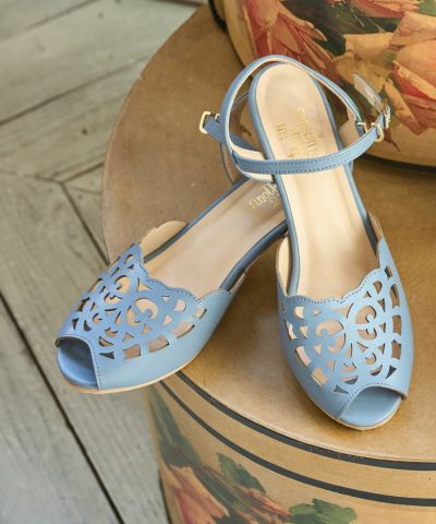 □Iron frame cutwork sandals/an another angelus [49BA02c002]