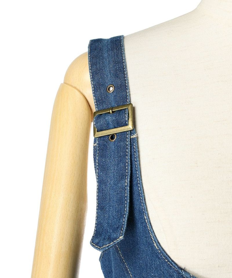 Shoulder strap adjustment part (blue)
