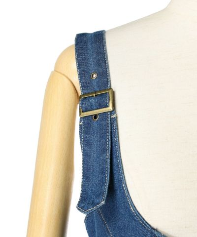 Shoulder strap adjustment part (blue)