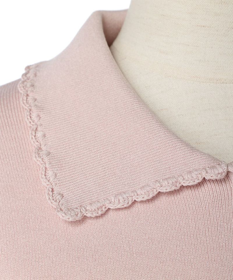 Collar up (light pink)