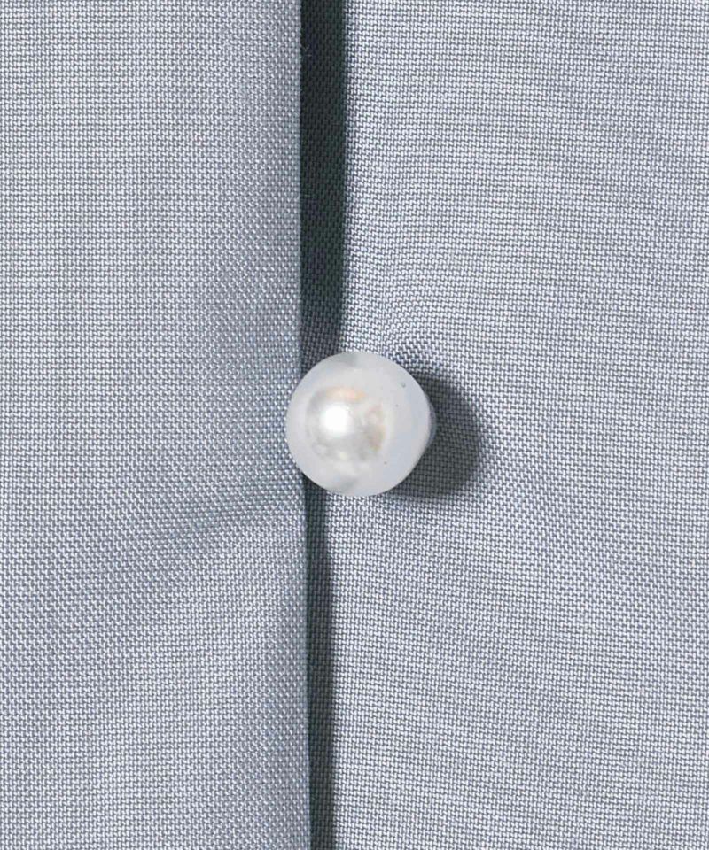 Pearl button (blue gray)