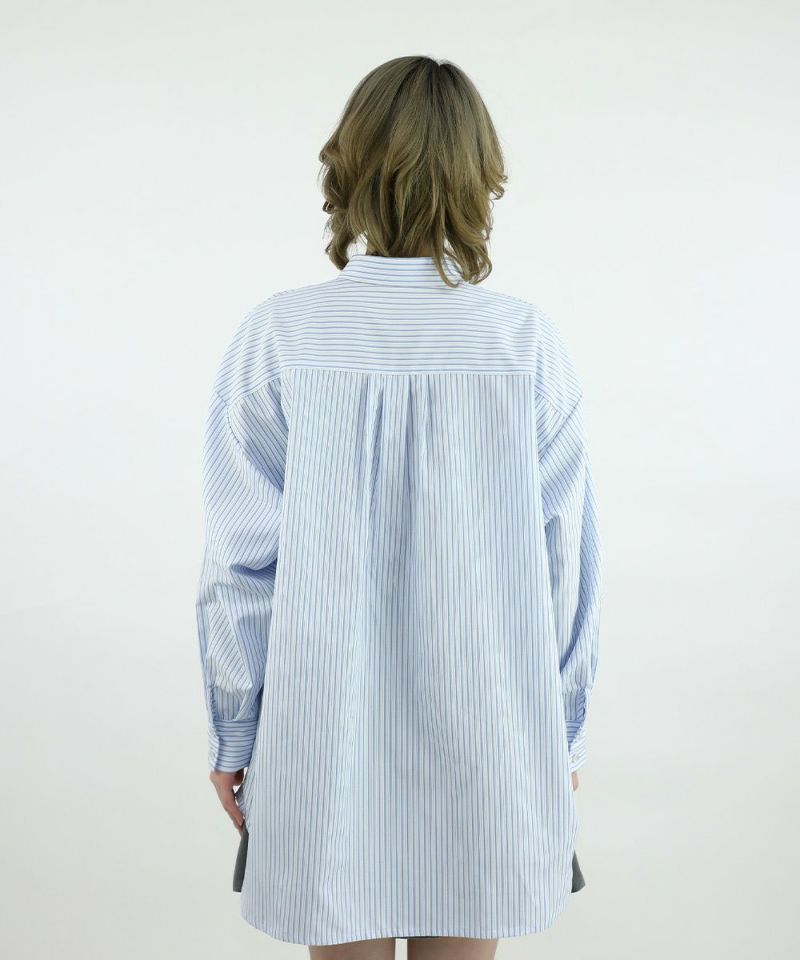 light blue×white / 160cm