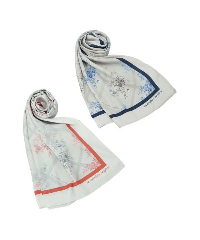 □Ivy rose pattern scarf/an another angelus [49BB08a008]