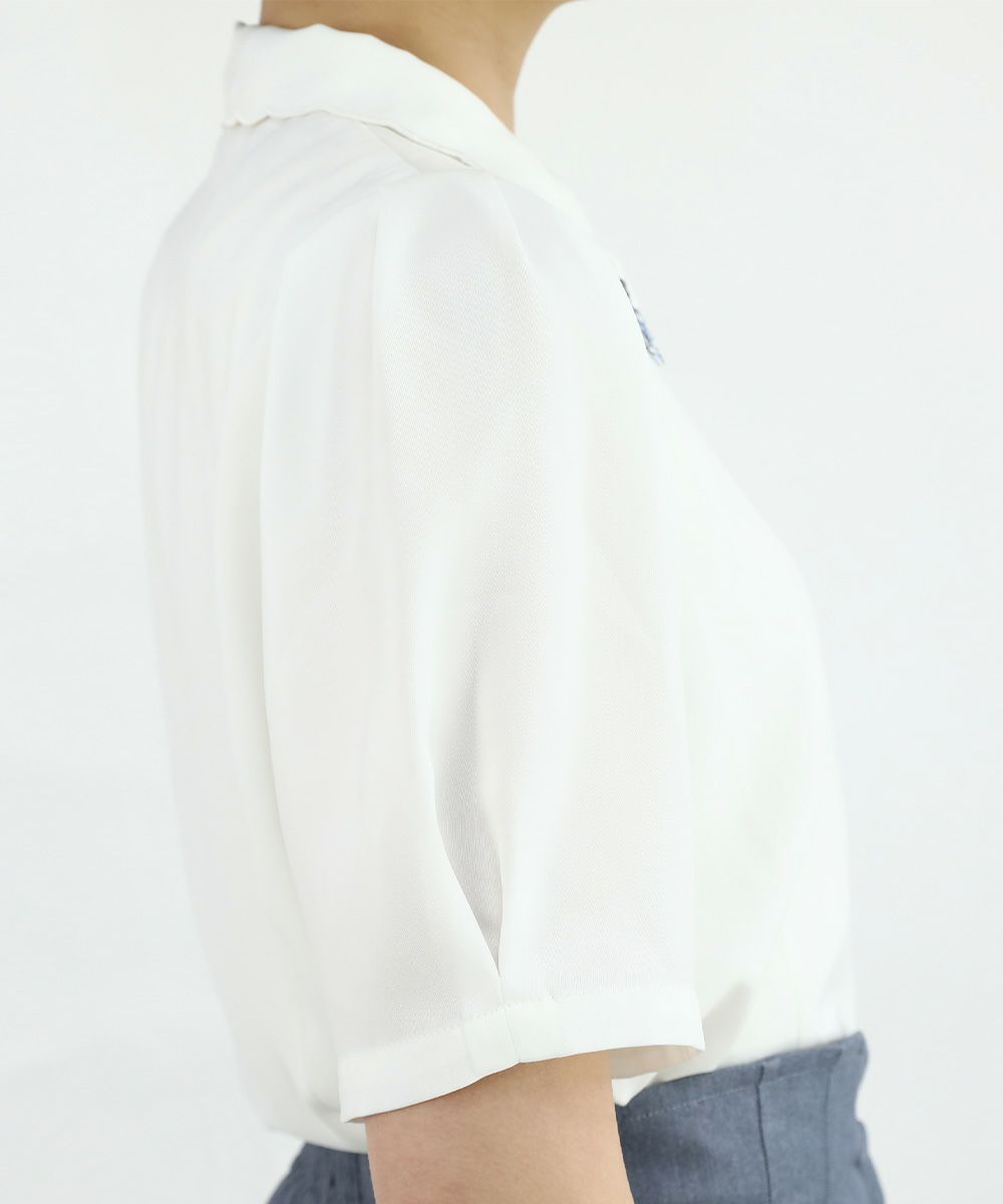 off white×blue / 165cm