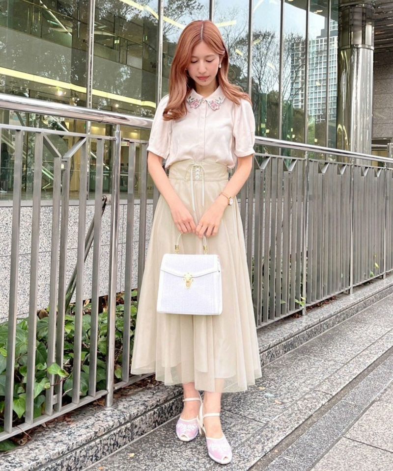 ivory×pink / 162cm