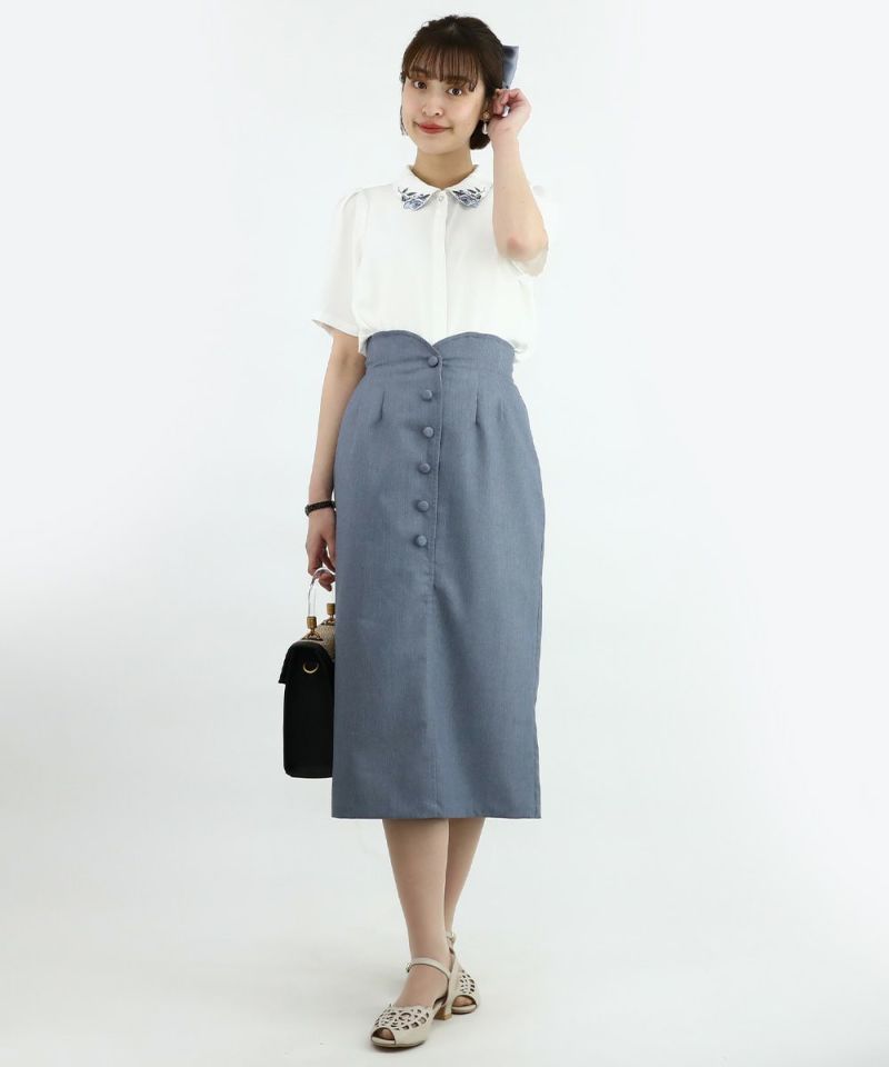 blue gray / 165cm / wearing size: 1