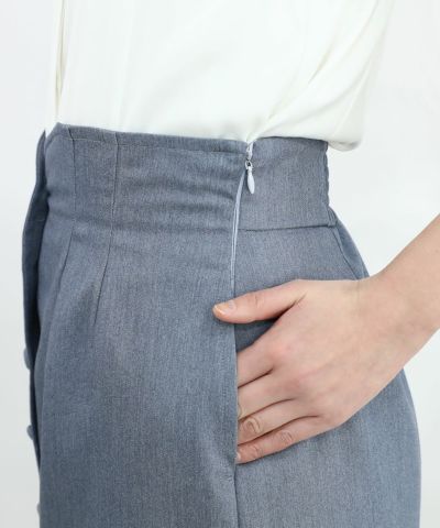 blue gray / 165cm / wearing size: 1
