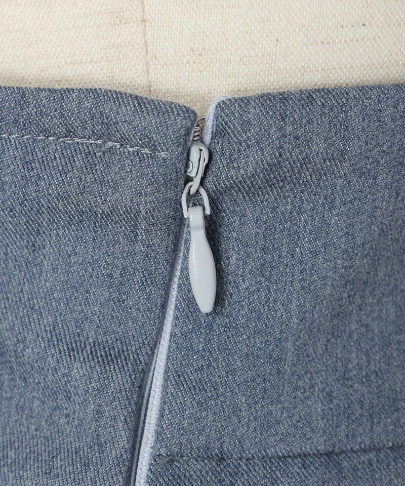 Side fastener (blue gray)