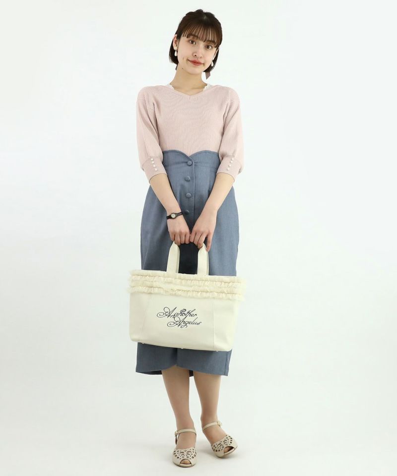 light pink / 165cm / layered with lace innerwear