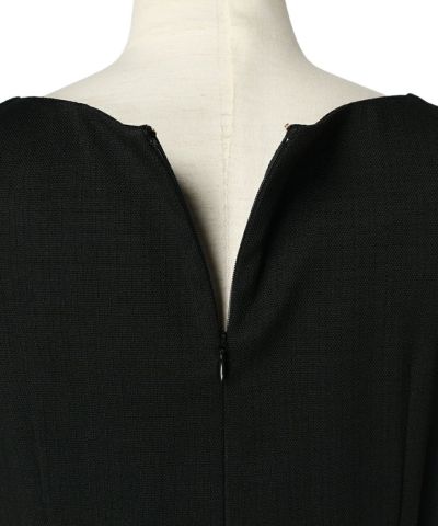 Back zipper (black)