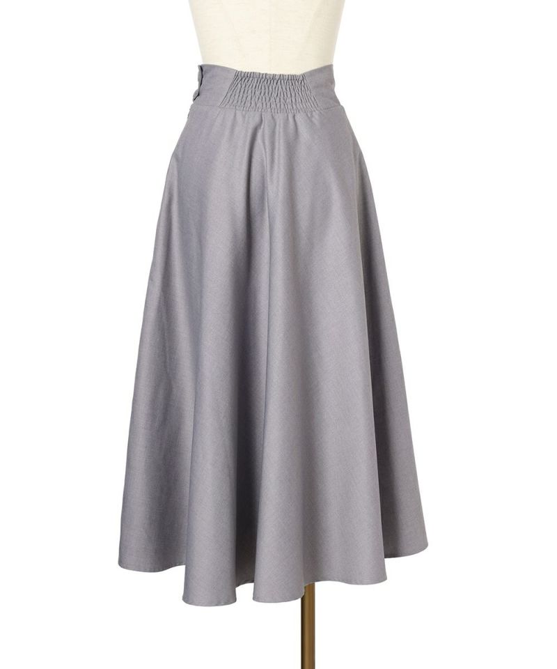 Skirt / back (light gray)