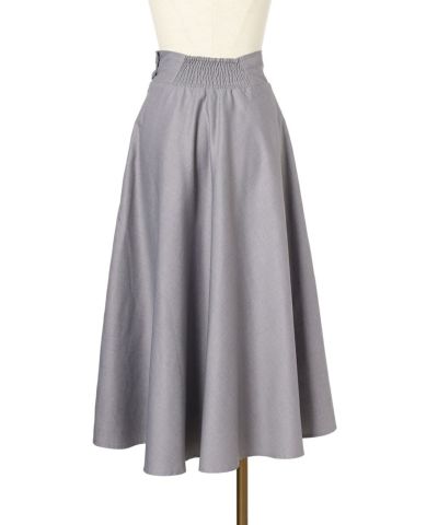 Skirt / back (light gray)