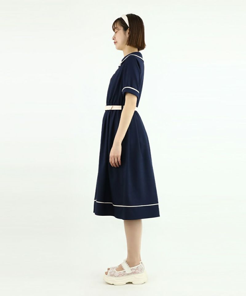 navy×white / 165cm