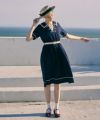 Navy × white