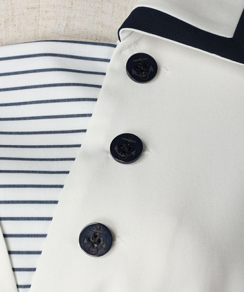 Buttons (off white x navy)