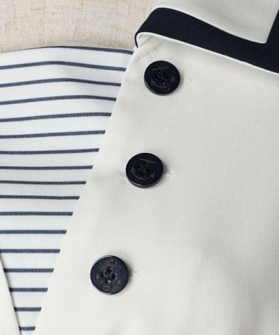Buttons (off white x navy)