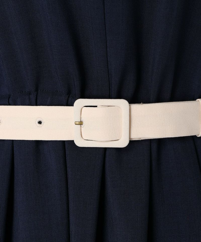 Belt (navy×white)