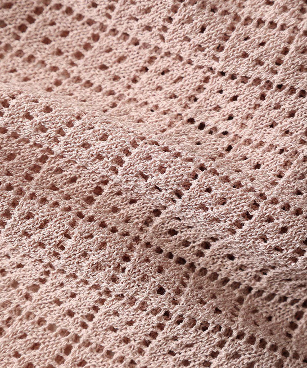 生地アップ (pink beige)