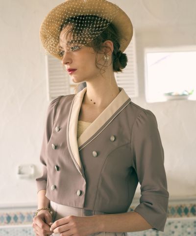 Shawl collar marine jacket/an another angelus [50BD01i004]