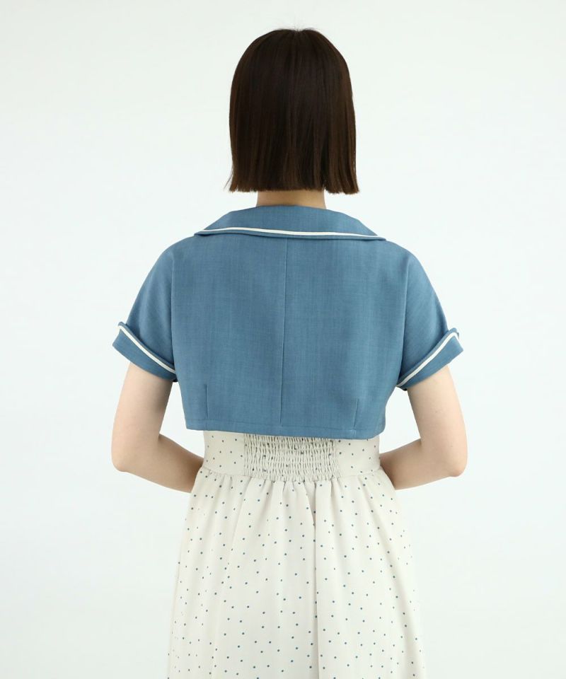 light blue×white / 165cm