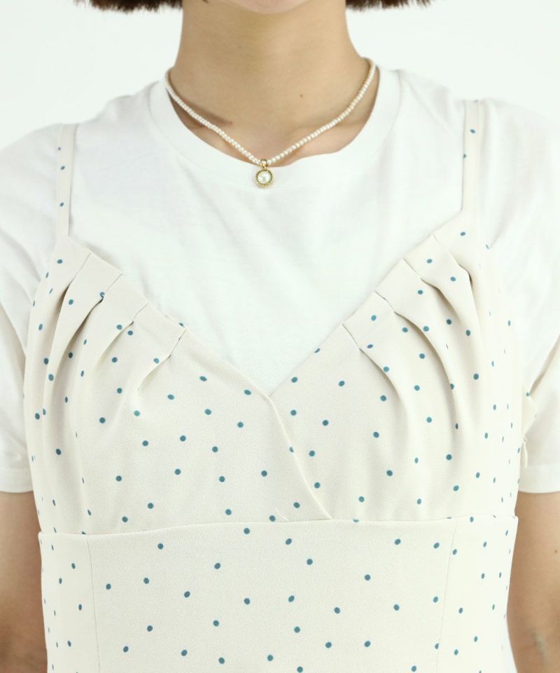 light blue×white / 165cm / Wearing only one piece