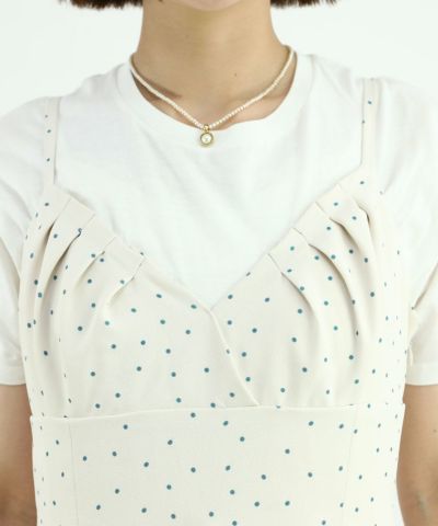 light blue×white / 165cm / Wearing only one piece