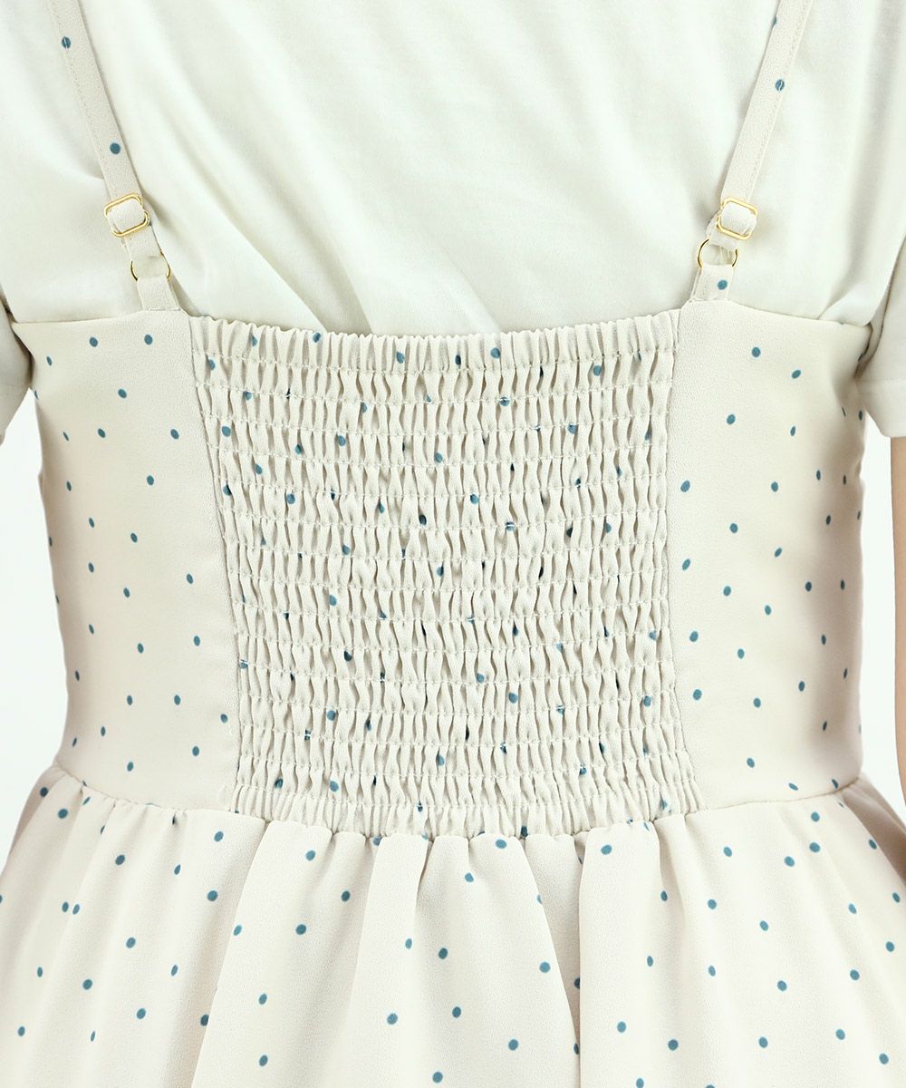 light blue×white / 165cm / ワンピースのみの着用