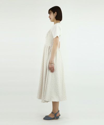 light blue×white / 165cm / Wearing only one piece
