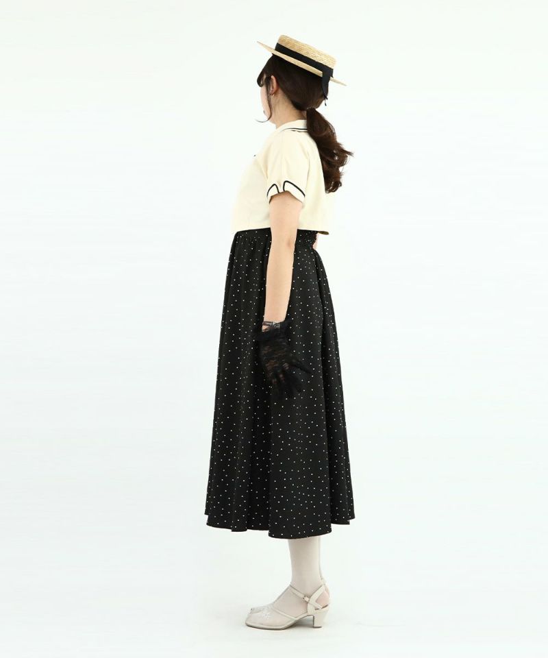 black×white / 157cm