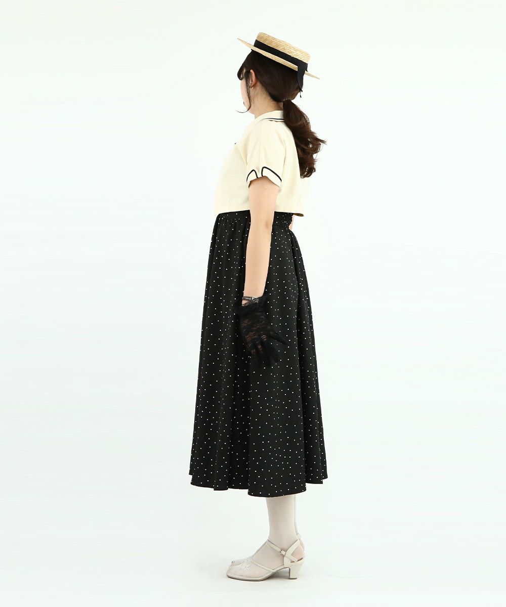 black×white / 157cm