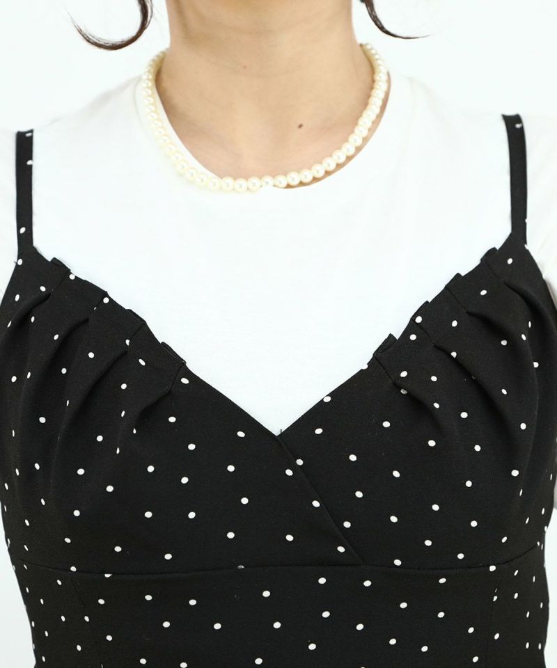 black×white / 157cm / Wearing only one piece