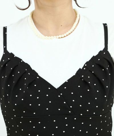 black×white / 157cm / Wearing only one piece