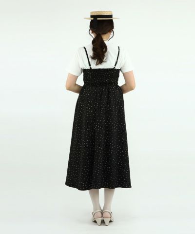 black×white / 157cm / Wearing only one piece