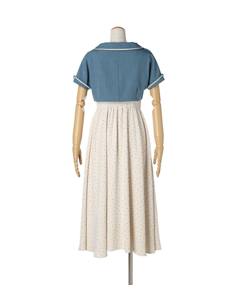 Back (light blue x white)