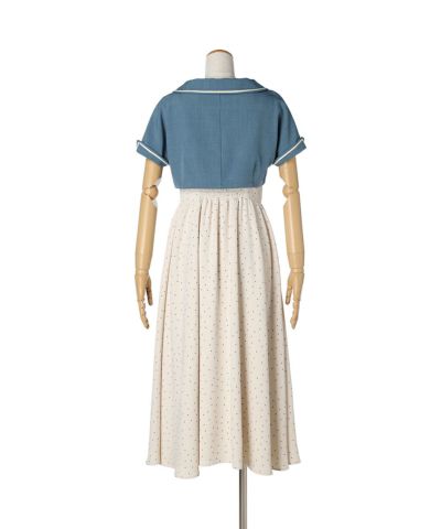 Back (light blue x white)