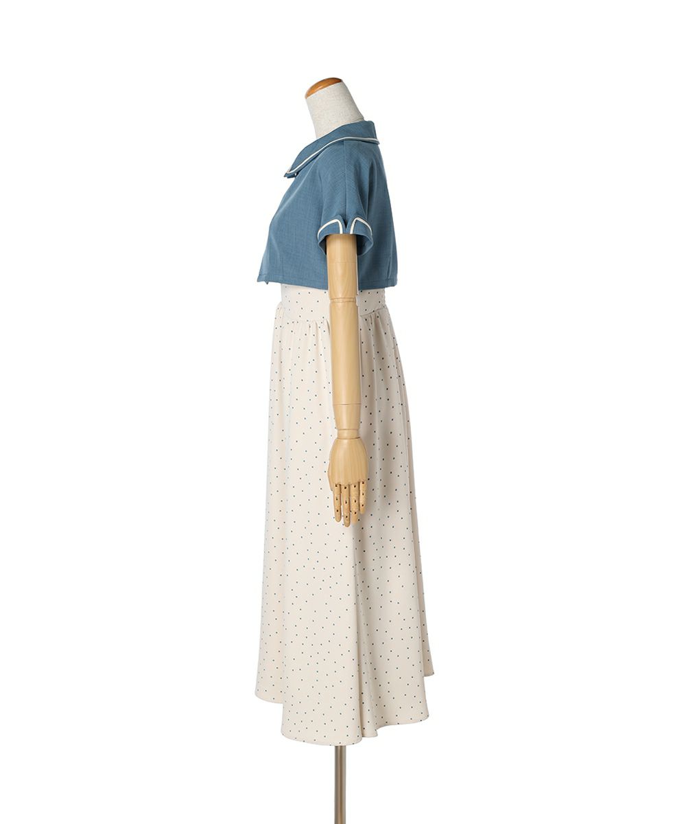 サイド (light blue×white)